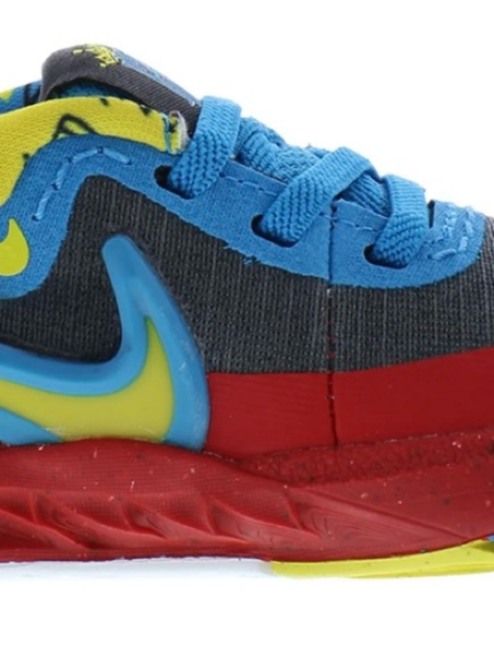 Nike Kids' Blue, Red, and Yellow Sneakers size 6 C - Picture 3 of 5